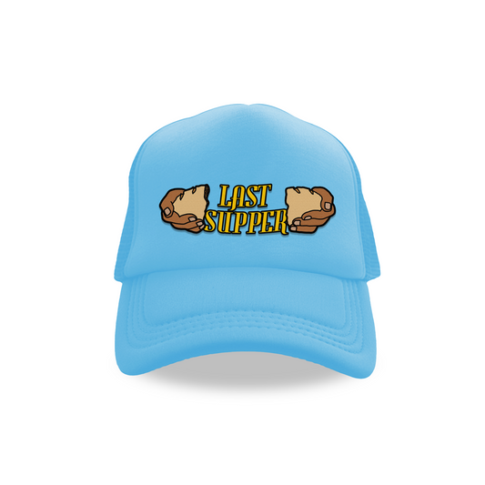 "Last Supper" Trucker Hat (Blue)